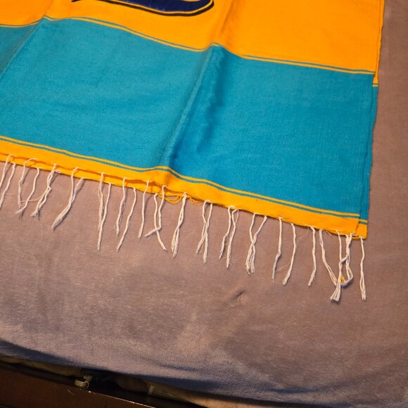 UCLA Bruins Game Swag Blue and Gold Poncho - Picture 6 of 6